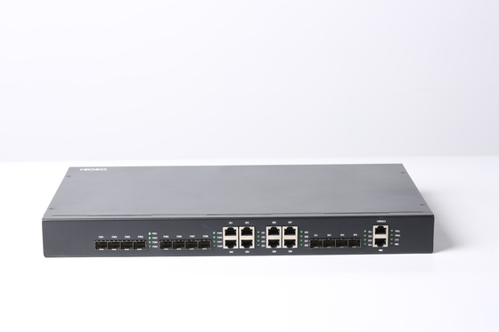 HiOSO 8EPON 10G अपलिंक HA7308CX EPON OLT FTTX समाधान 20KM OLT EPON ओनस के साथ संगत